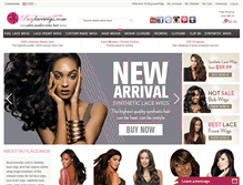 Tablet Screenshot of buylacewigs.com